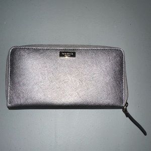 Silver Kate Spade Wallet